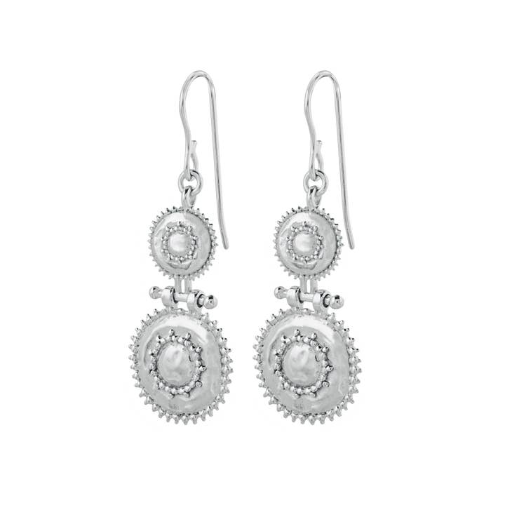 Kaavya earrings - Silver plated and other Purchase Wholesale nova silver. Free Returns & Net 60 Terms on Faire trending on Faire.