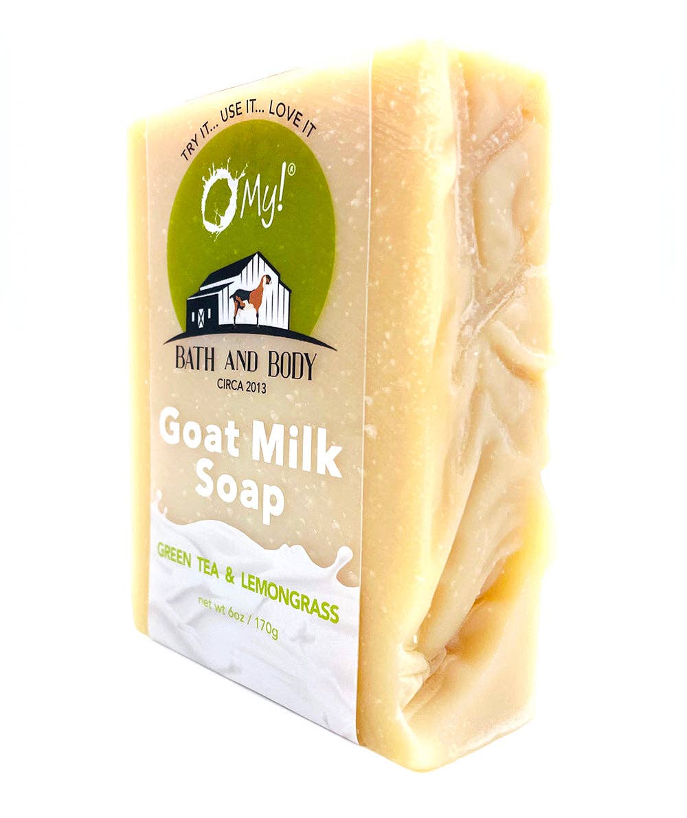 O My! Bath and Body - Vente Pains de savon - O mai ! Savon au lait de chèvre 6 oz | Fabriqué avec du lait de chèvre frais de la ferme | Sans parabens et plus | Fabriqué à la main aux États-Unis7