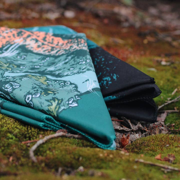 Alpinecho - Wholesale Bandana - Unisex - Moonlit Mountain Quick-Dry Bandana3