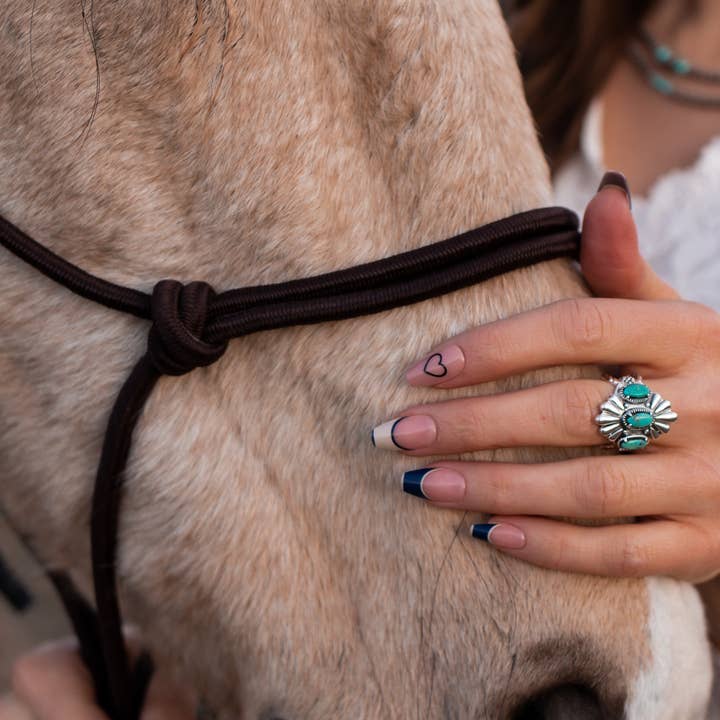 Krush Kandy - Wholesale Cocktail/Statement Ring - Free As The Wind Triple Stone Ring5