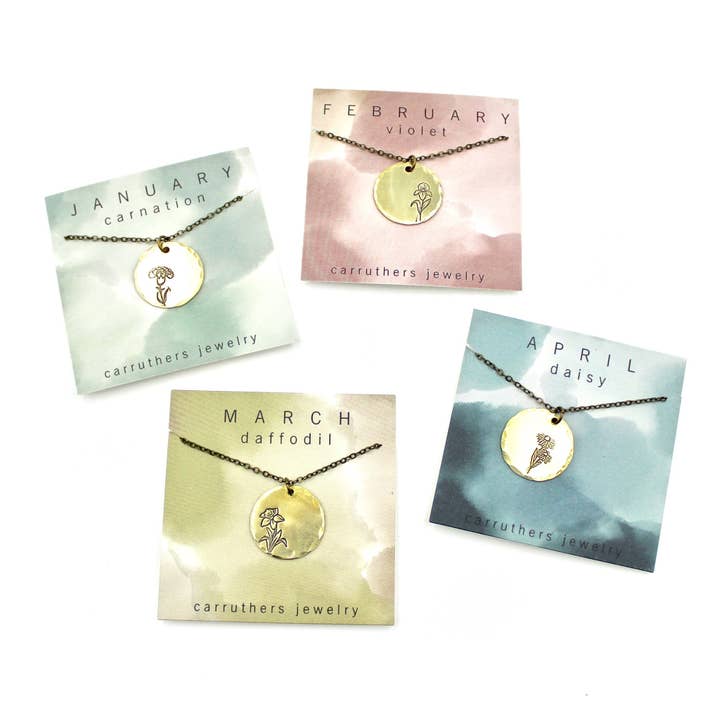 Collier Fleur de naissance pour la vente par Carruthers Jewelry