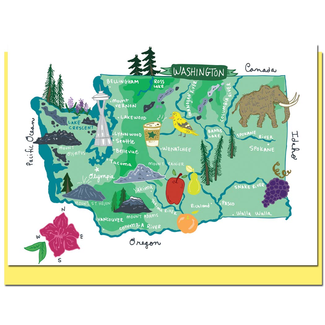 Allport Editions – wholesale Vardagliga hälsningskort – Hej USA Card Series - ALLA 50 STATER HÄR!47