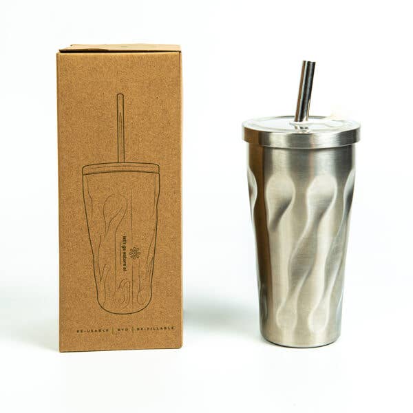 Goodly Gosh – Großhandel Thermotasse/-becher – Wiederverwendbarer Trinkbecher mit Strohhalm