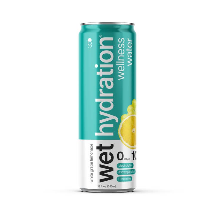 White Grape Lemonade 12 Pack for wholesale by Wet Hydration
