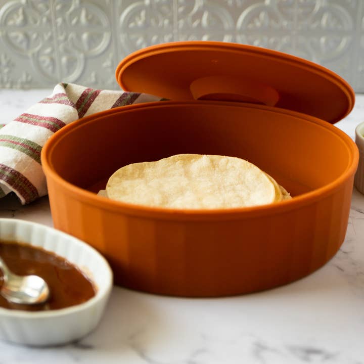 Fox Run Brands - Vendita all'ingrosso Padelle - Fox Run, scalda-tortilla in silicone e vaporiera, 8,6 x 8,6"3