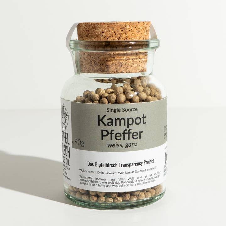 Poivre de Kampot, blanc pour la vente par Gipfelhirsch