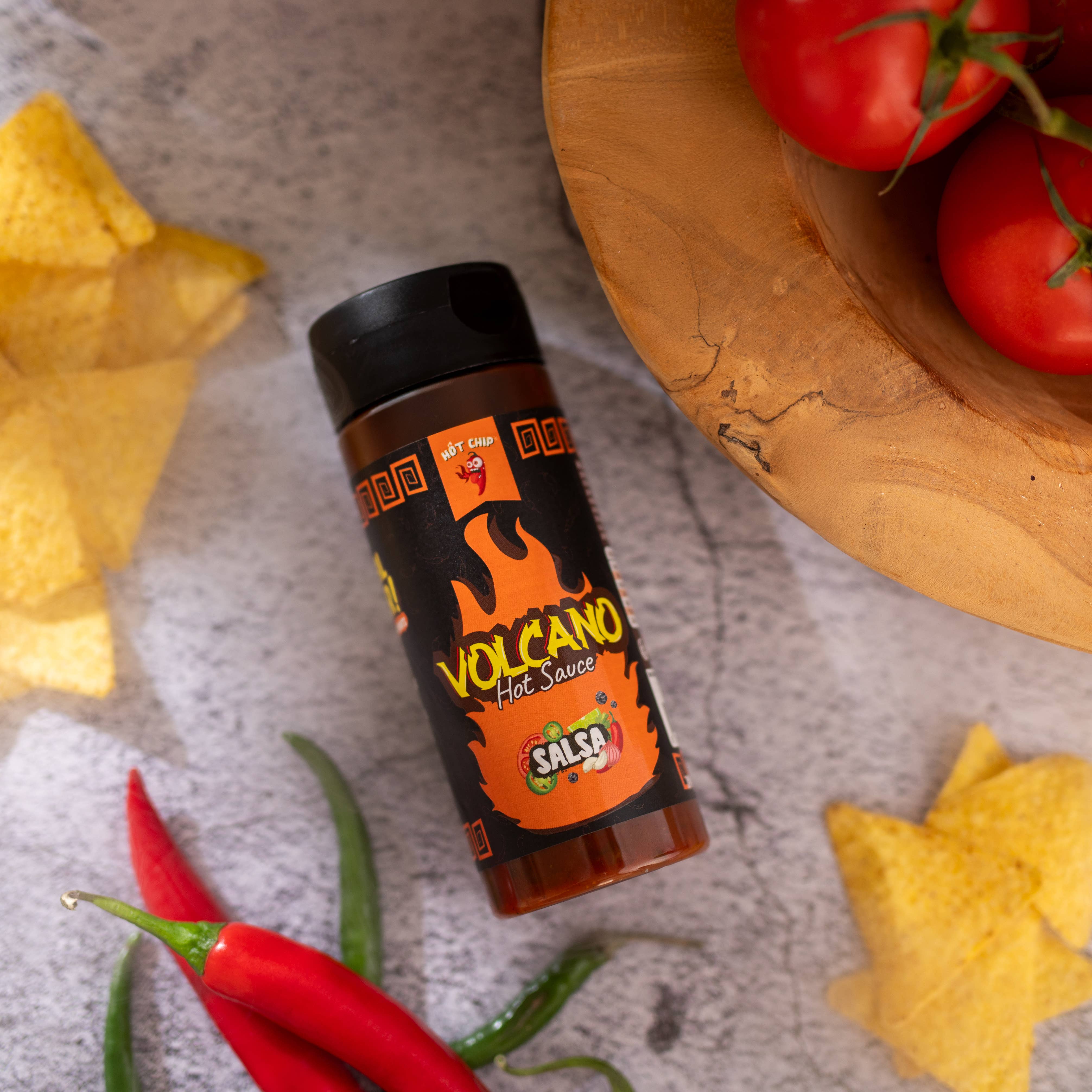 HOT-CHIP – Engroshandel Hot sauce – Salsa Hot Sauce 270 ml – Vulkan2