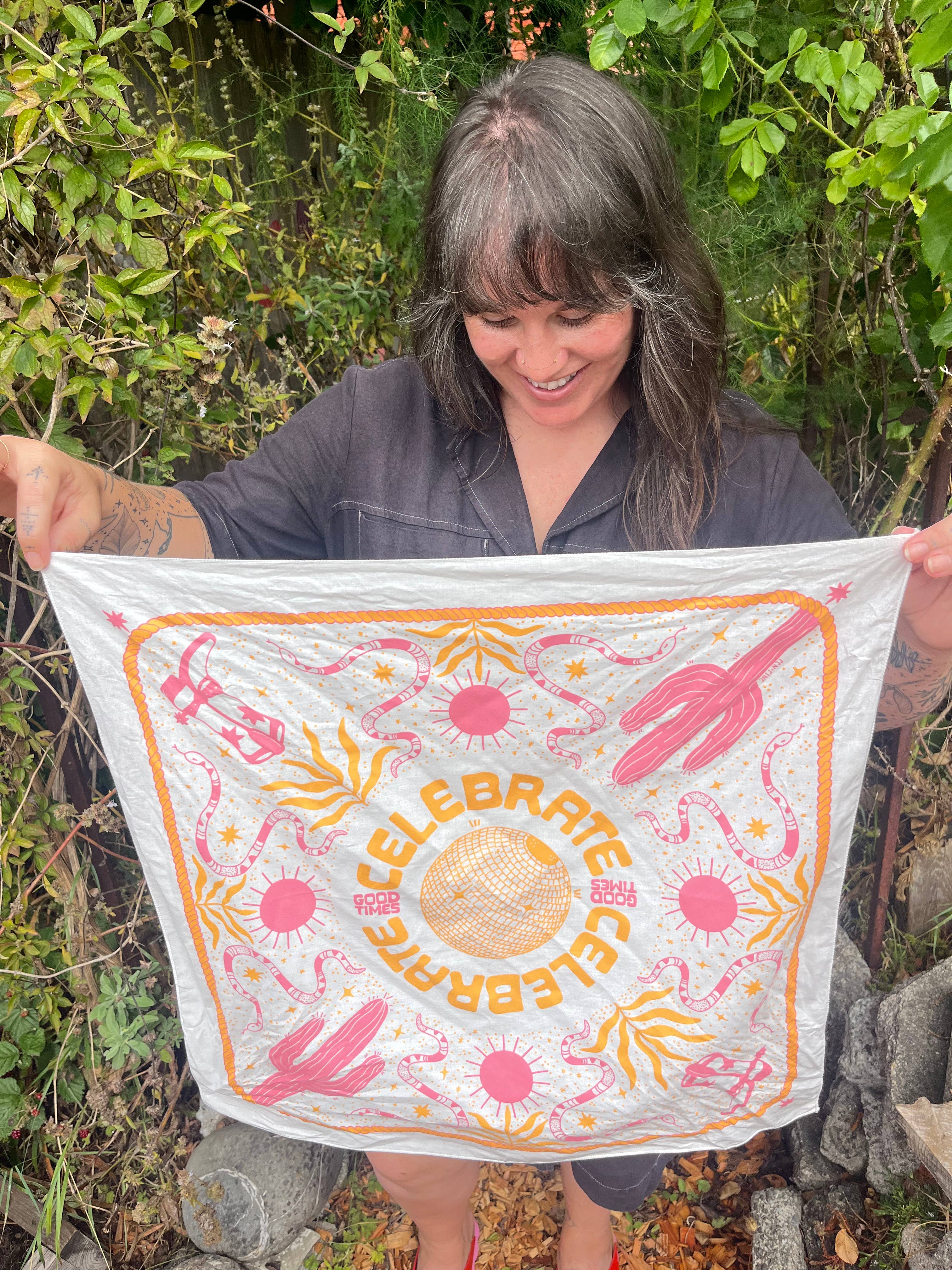 Pen+Pine - Wholesale Bandana - Women's - Desert Party Bandana4