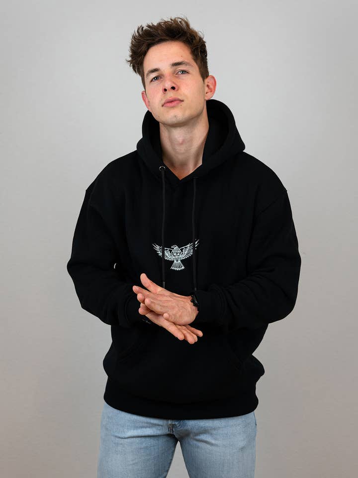 “YOUR STORY” - hoodie, black for wholesale by NO LIMIT ATTITUDE