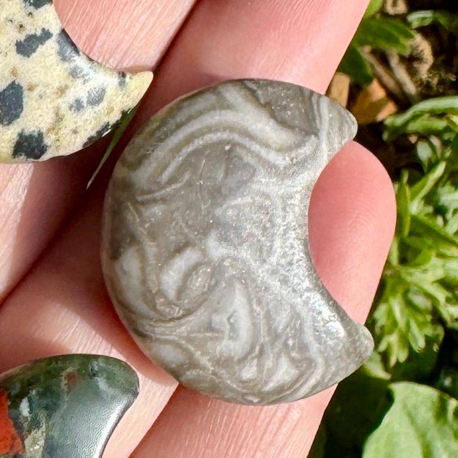 Elf Kendal Hippies - Venta al por mayor Piedras/cristales espirituales - Piedra lunar de gema 3 cm misterio piedra lunar precio por cristal lunar4