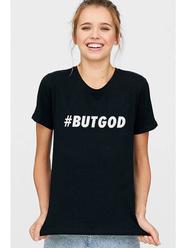 DOTCOM - Wholesale Screen Printed T-Shirt - Women's - Butgod4
