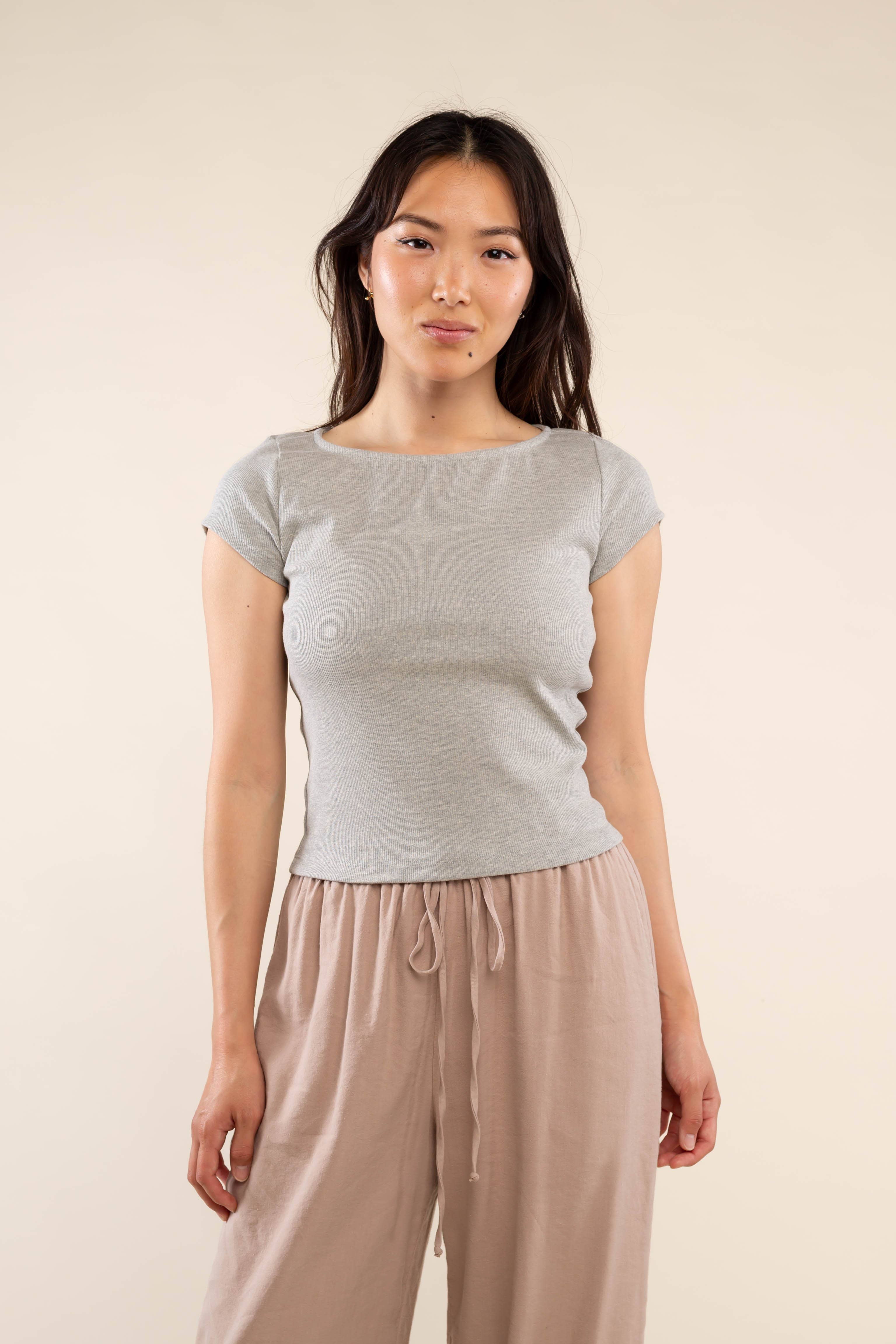 NLT - Vente T-shirt – femme - T-shirt Valencia 2x1 Rib pour bébé3