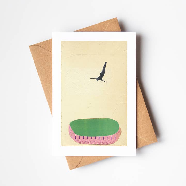 Cartão de Saudação Little Pool III por atacado de Cassia Beck