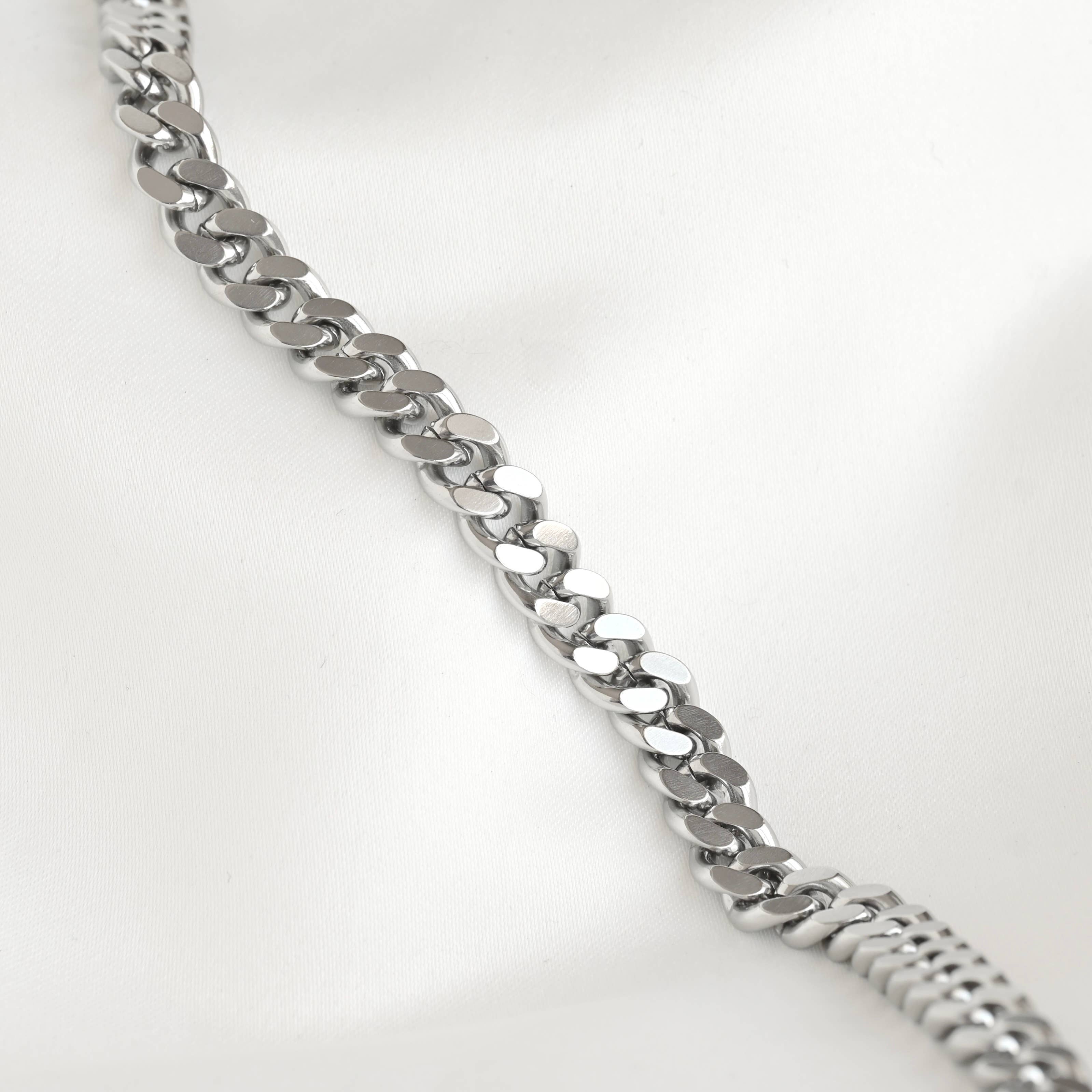 Blueyejewelry - Wholesale Link & Chain Bracelet - Men's Curb Chain Bracelet - Cuban Chain Bracelet for Men12