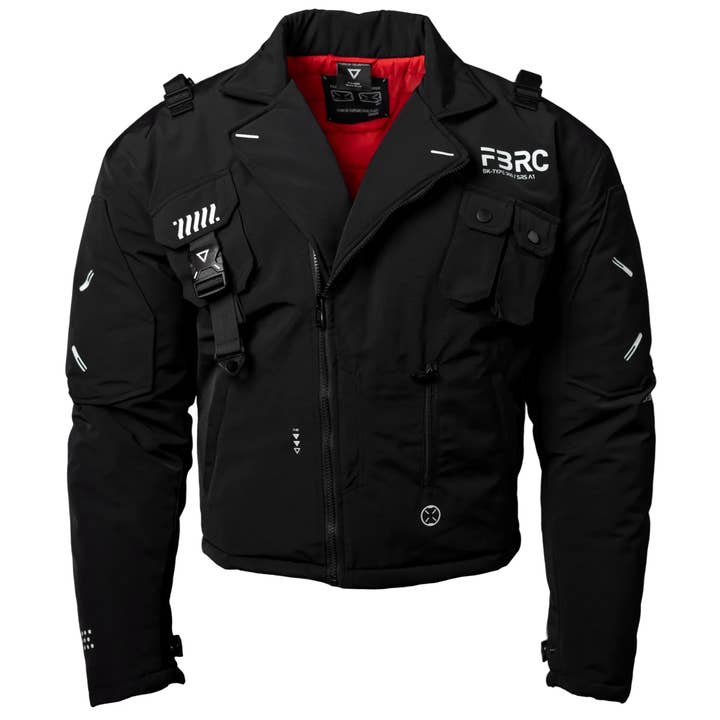 BK-Type 300 Black Biker Jacket for wholesale by Fabric of the Universe