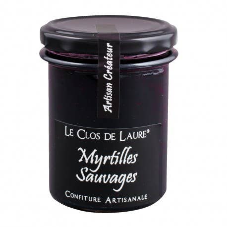 Wilde bosbessenjam voor wholesale door Le Clos de Laure