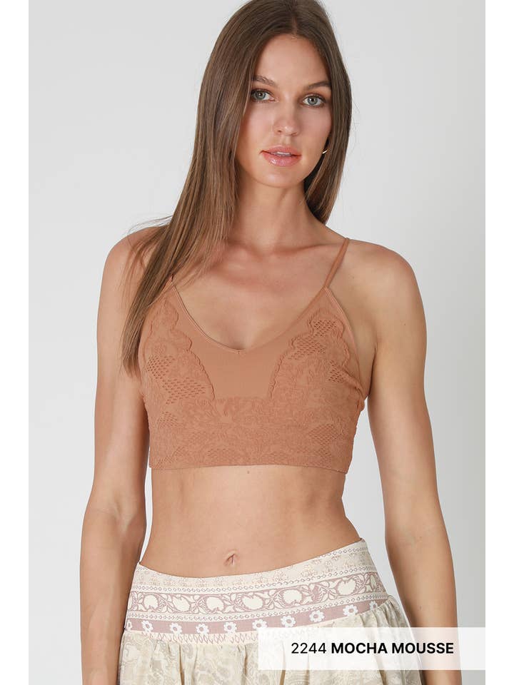 NIKIBIKI - Wholesale Bralette - Women's - NS7770 - Lace Embroidered Bralette10