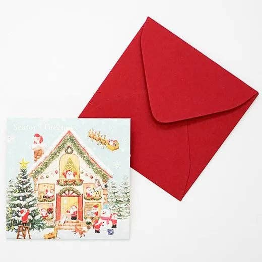 Greeting Life America - Wholesale Christmas Card - Mini Santa Pop-Up Card4