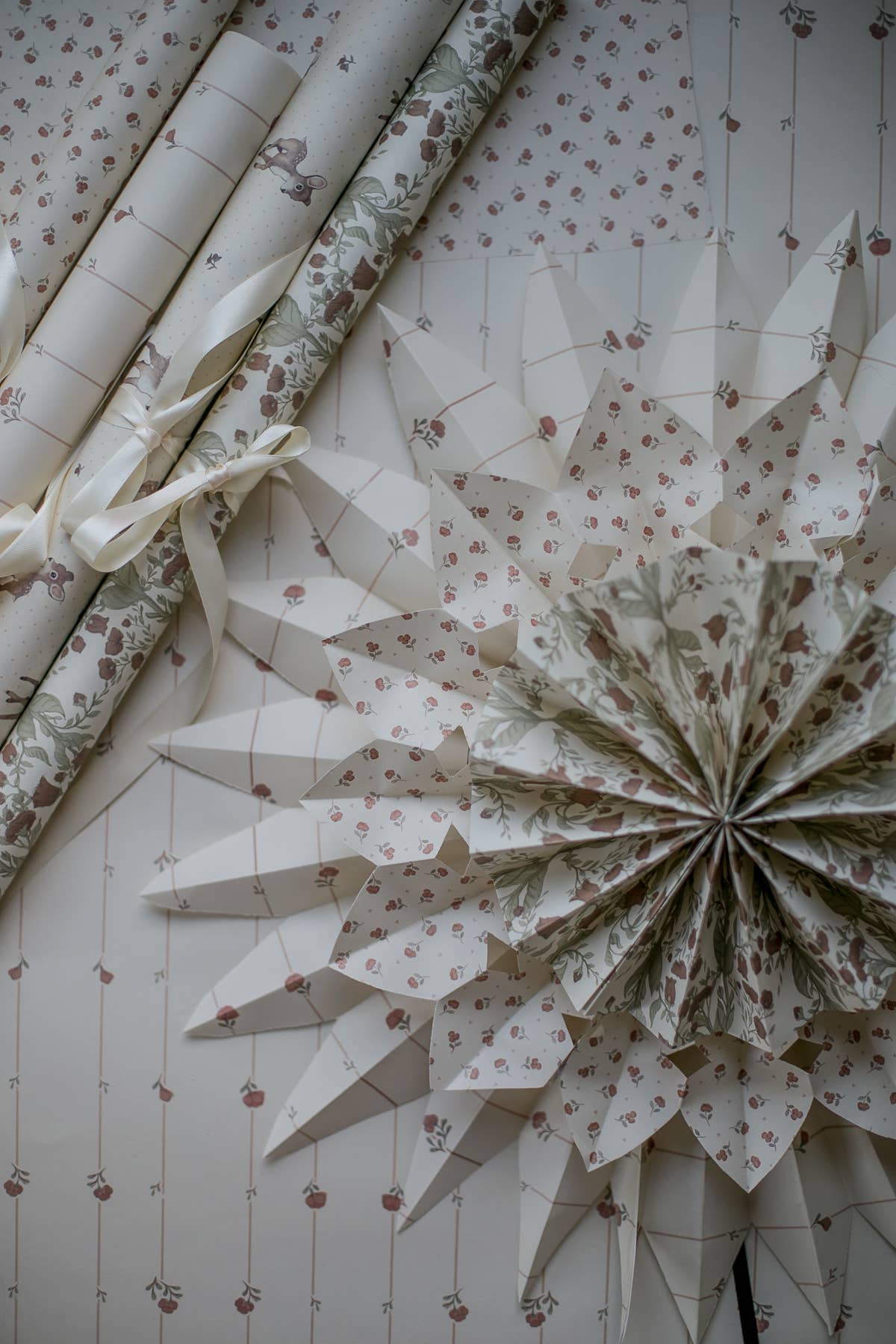 Mrs Mighetto - Wholesale Wrapping Paper Roll - Wrapping & Craft Paper 4-pack Rusty Red2