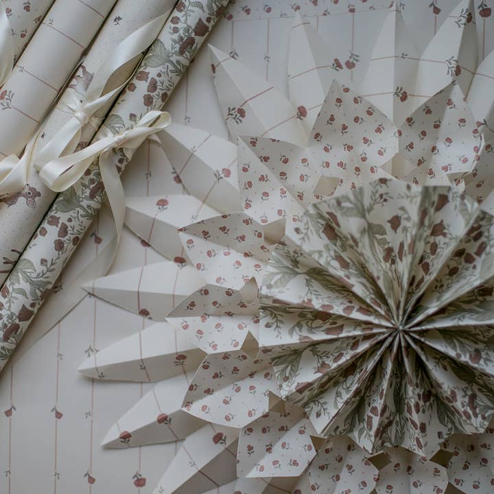 Mrs Mighetto - Wholesale Wrapping Paper Roll - Wrapping & Craft Paper 4-pack Rusty Red2