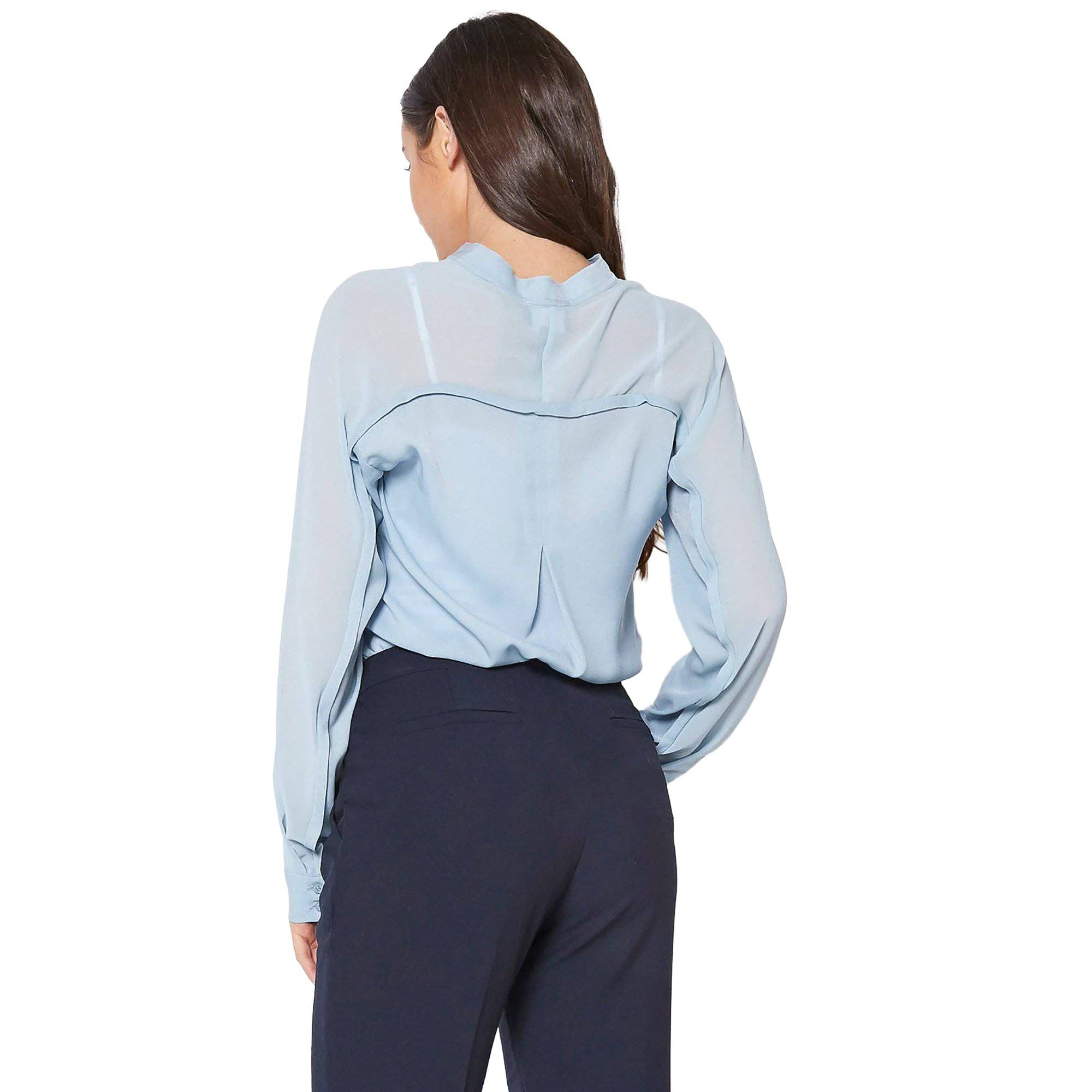 Robin K - Wholesale Blouse - Dames - Ro & De Damesblouse met Mandarijnkraag2