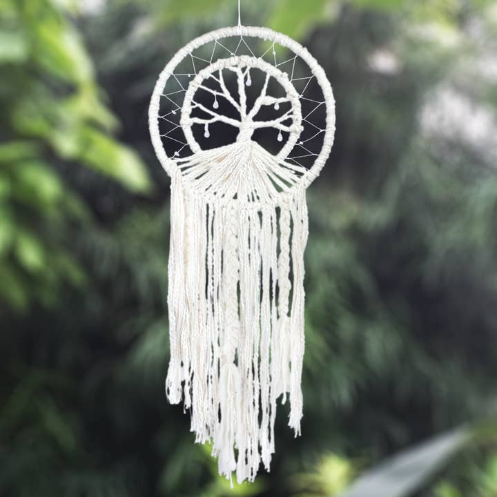 dZi Handmade – Großhandel Traumfänger – Baum des Lebens Wanddekor4