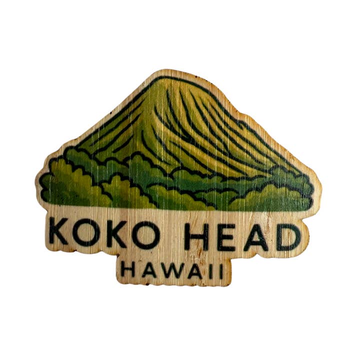Koko Head for wholesale by Bamboo Wood Stickers