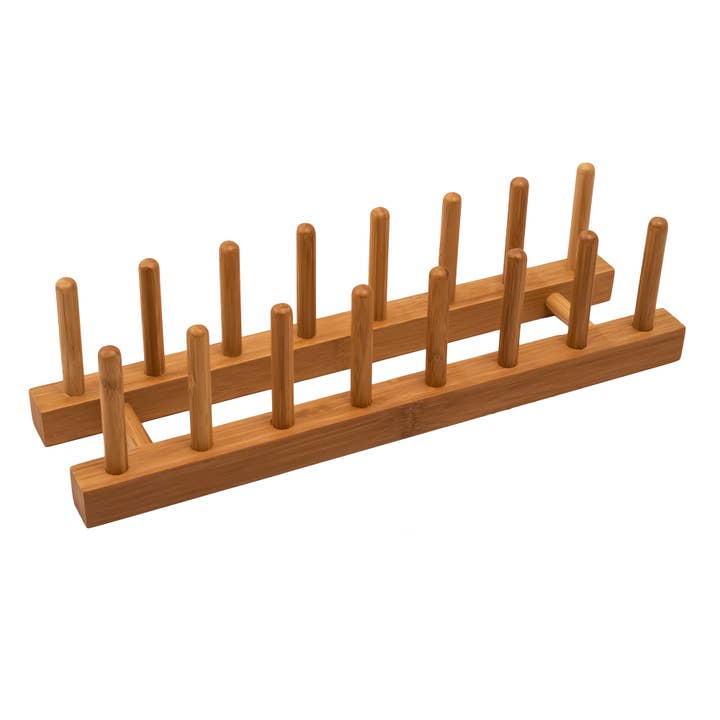 Totally Bamboo - Wholesale Dish Rack - 7 Slot Bamboo Rack