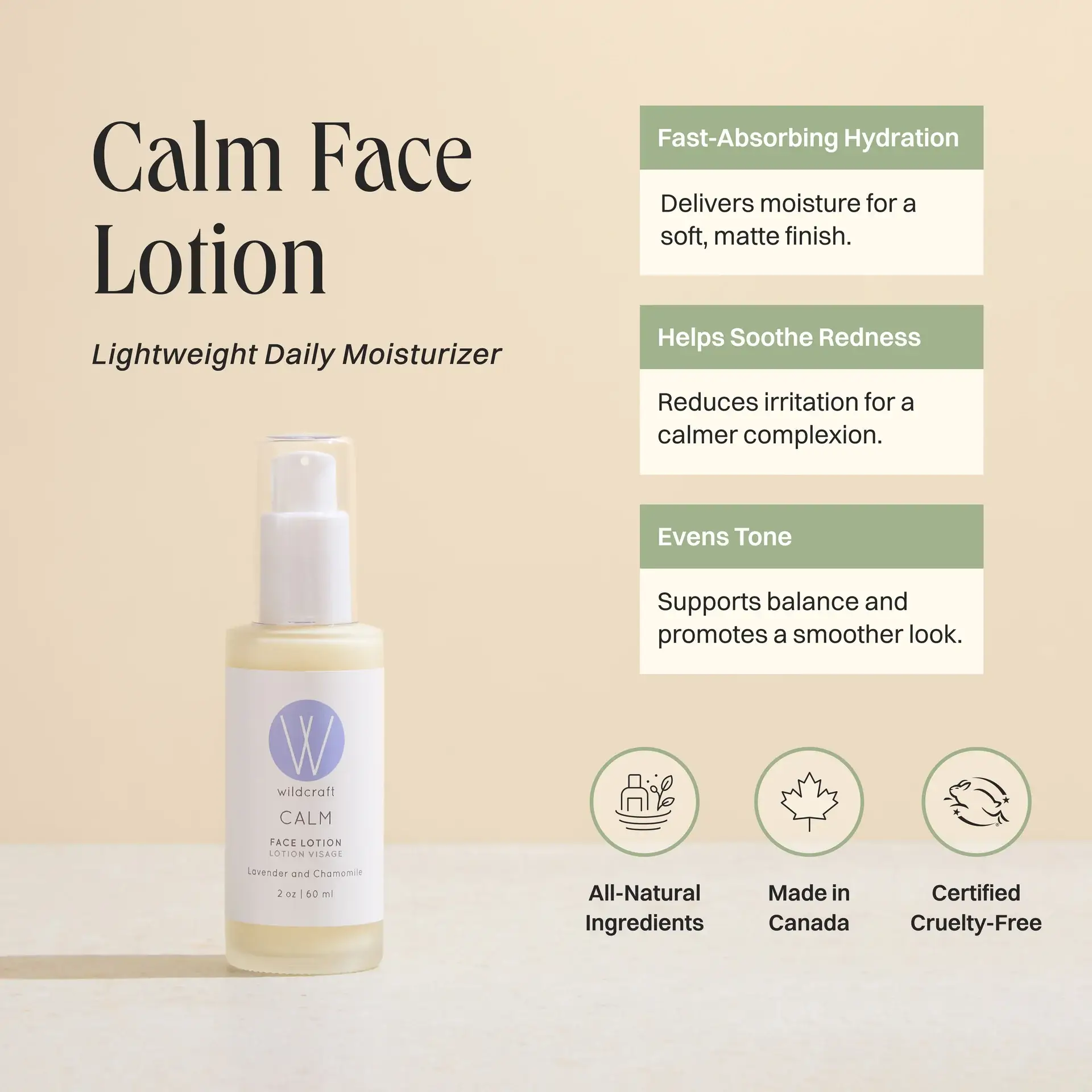 Wildcraft - Vente Crème hydratante pour le visage - Lotion apaisante pour le visage2