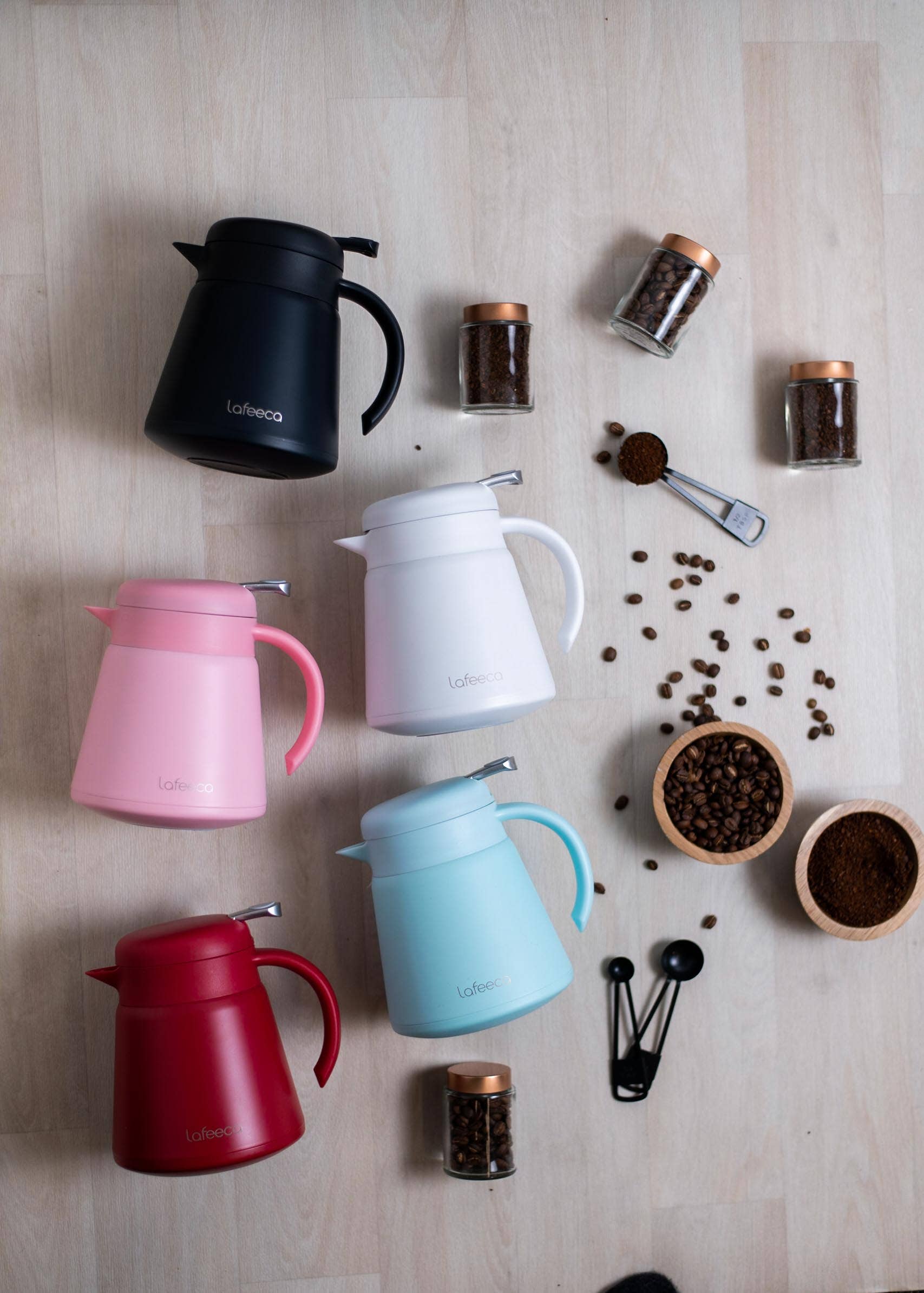 Lafeeca - Wholesale Carafe - Lafeeca Thermal Coffee Carafe Thermos Tea Pot 800ML13
