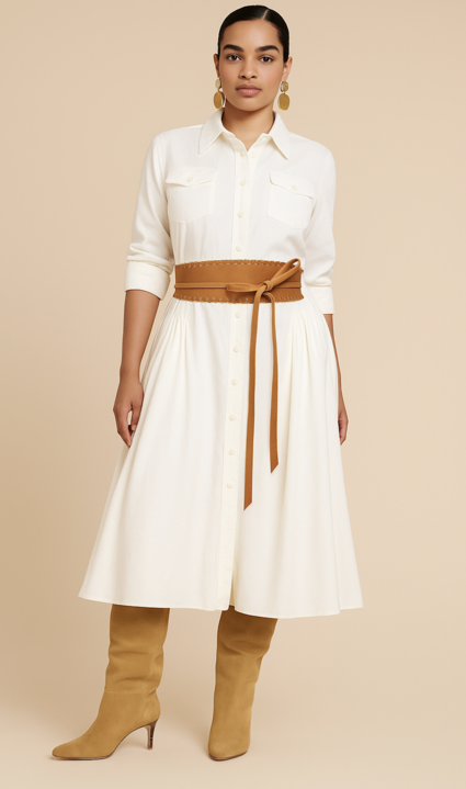 ADA Collection Belts – wholesale Belt – Women's – Chloe Wrap Belt - Black - OS	5