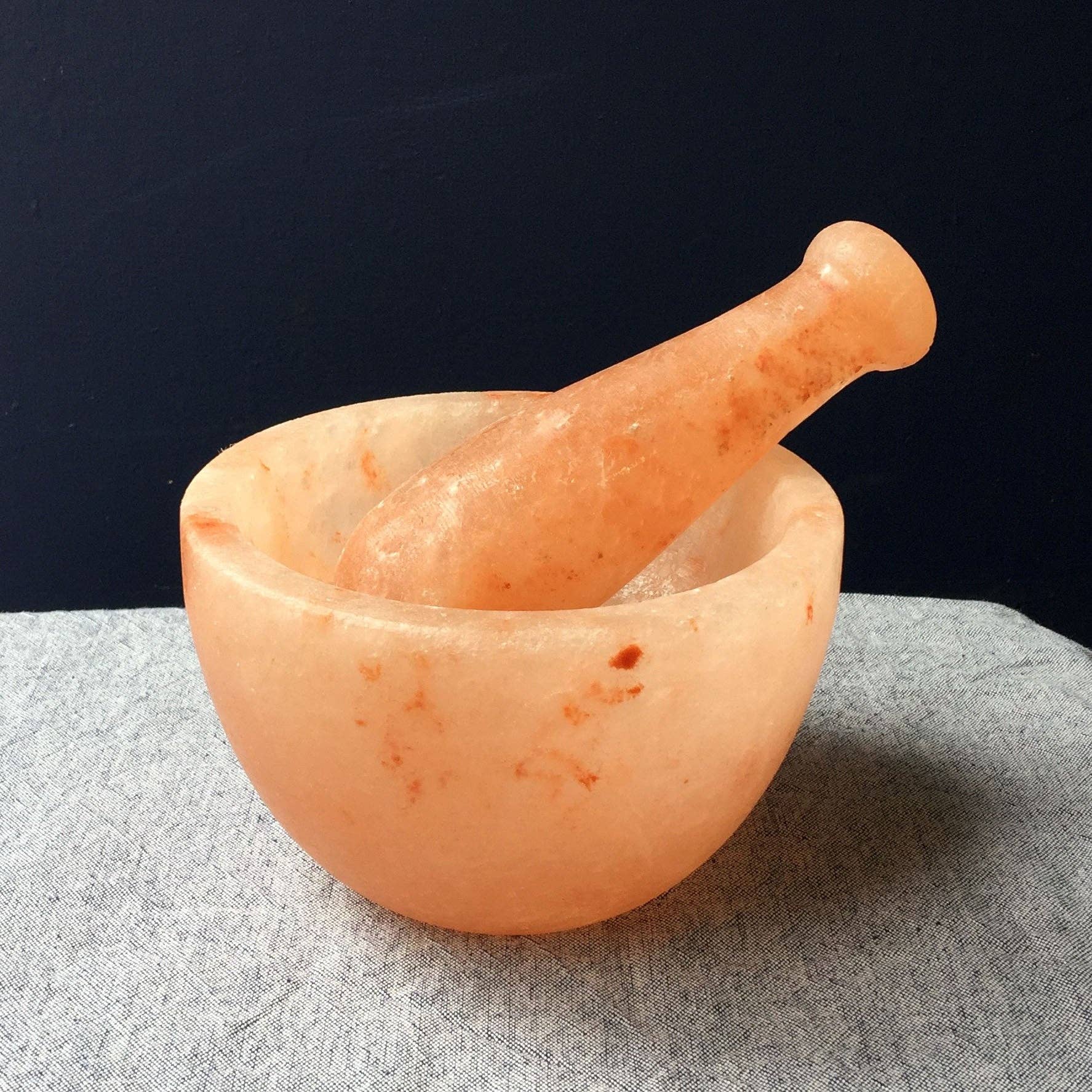 Himalayan Trading Co.® - Wholesale Mortar & Pestle - Pink Himalayan Salt Mortar & Pestle Set – Food Grade4