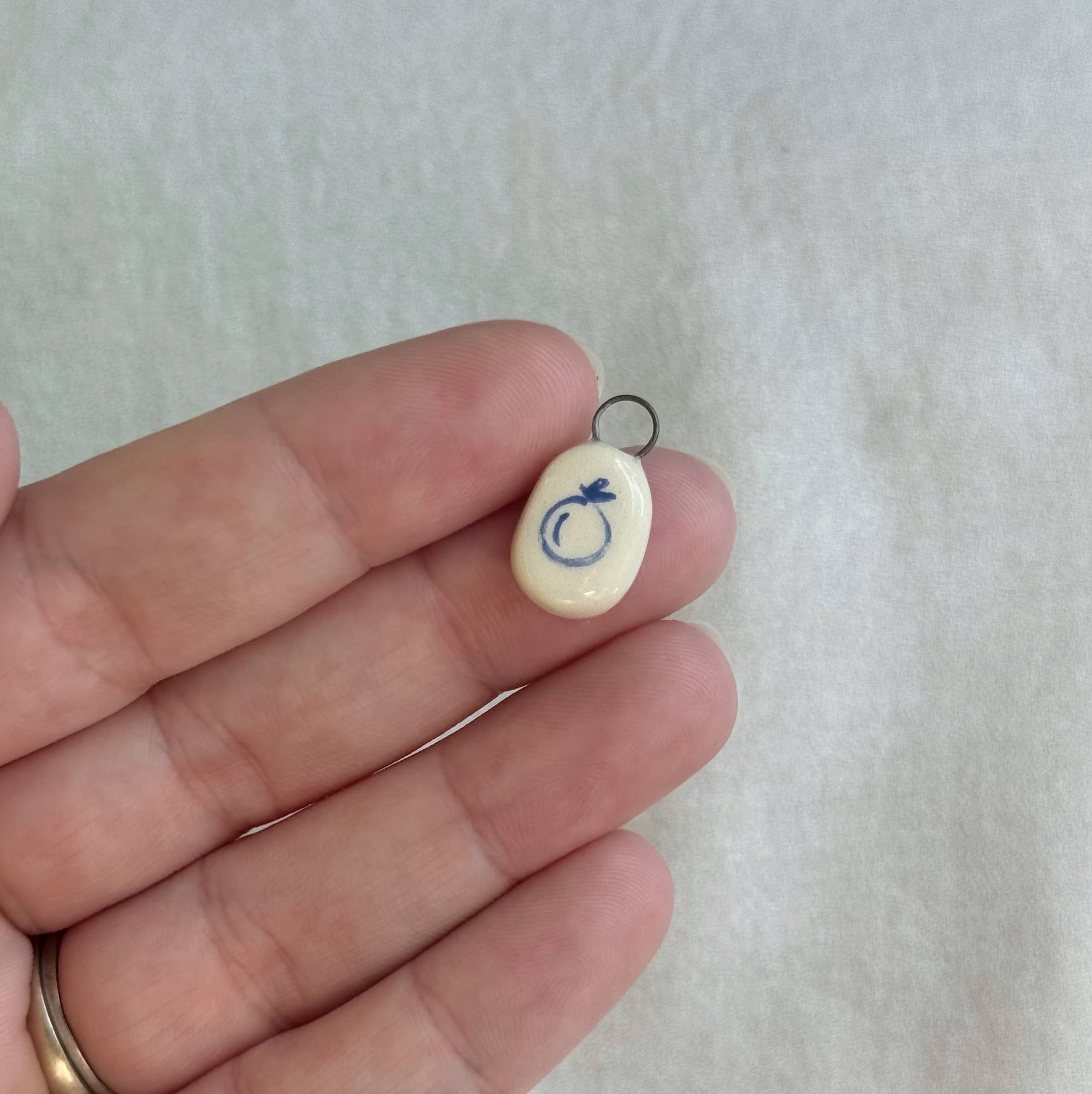 Terra Clay Co. - Wholesale Individual Charm/Pendant - Simple Fruit Ceramic Charm2