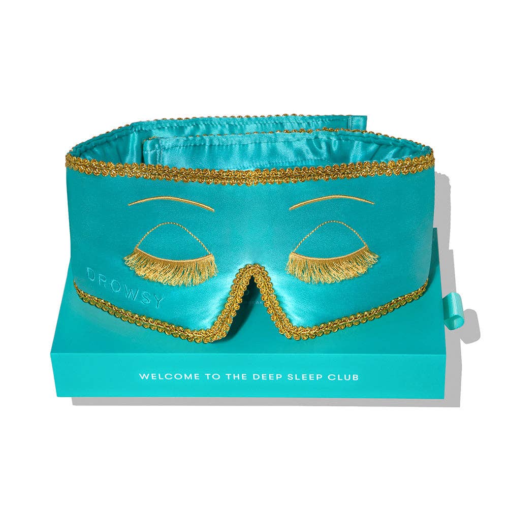 Drowsy Sleep Co. - Wholesale Sleep/Eye Mask - Breakfast at Drowsy Silk Sleep Mask8
