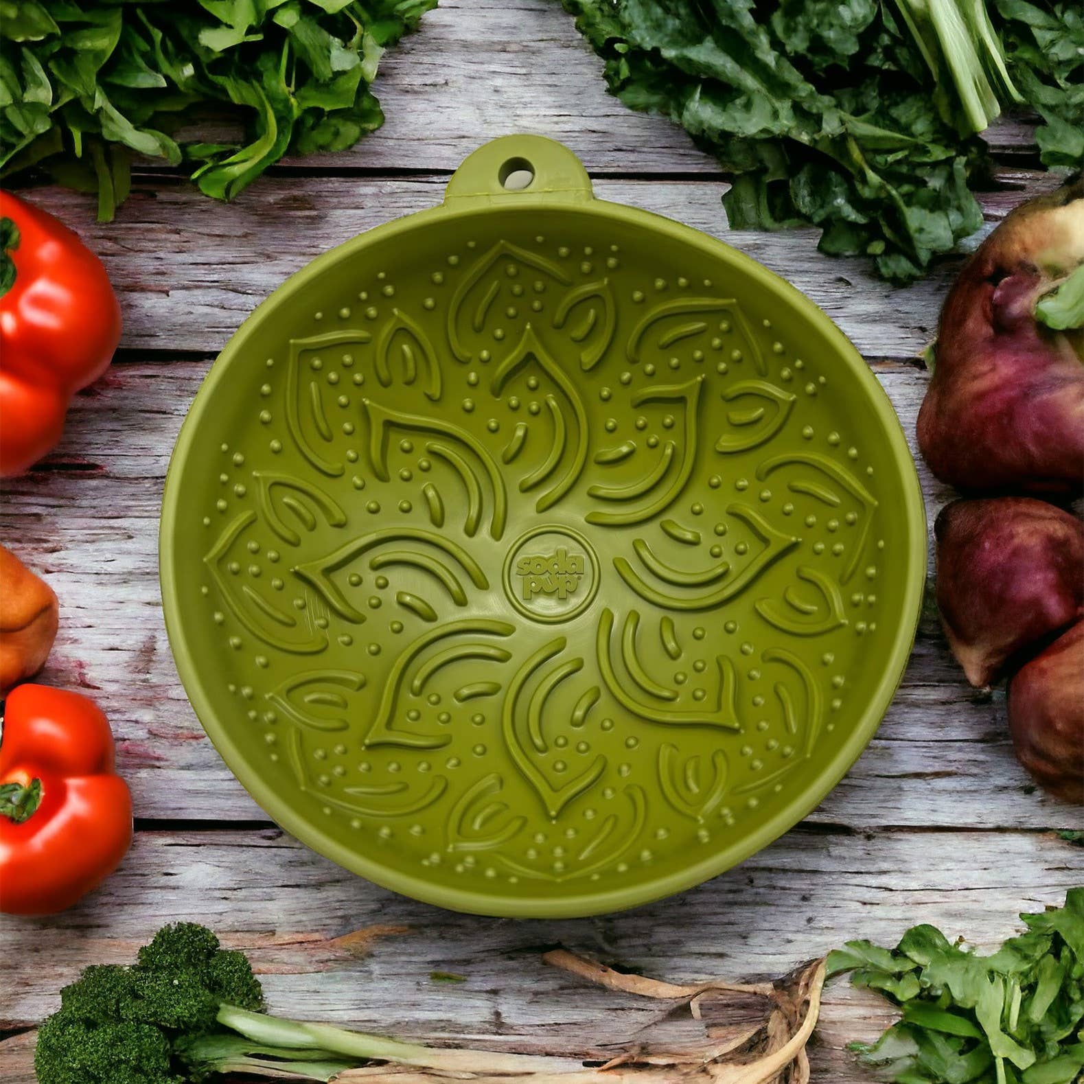 SodaPup Dog Toys - Wholesale Pet Bowl - Cat/Dog - Garden of Eatin' Tipsy Bowl5