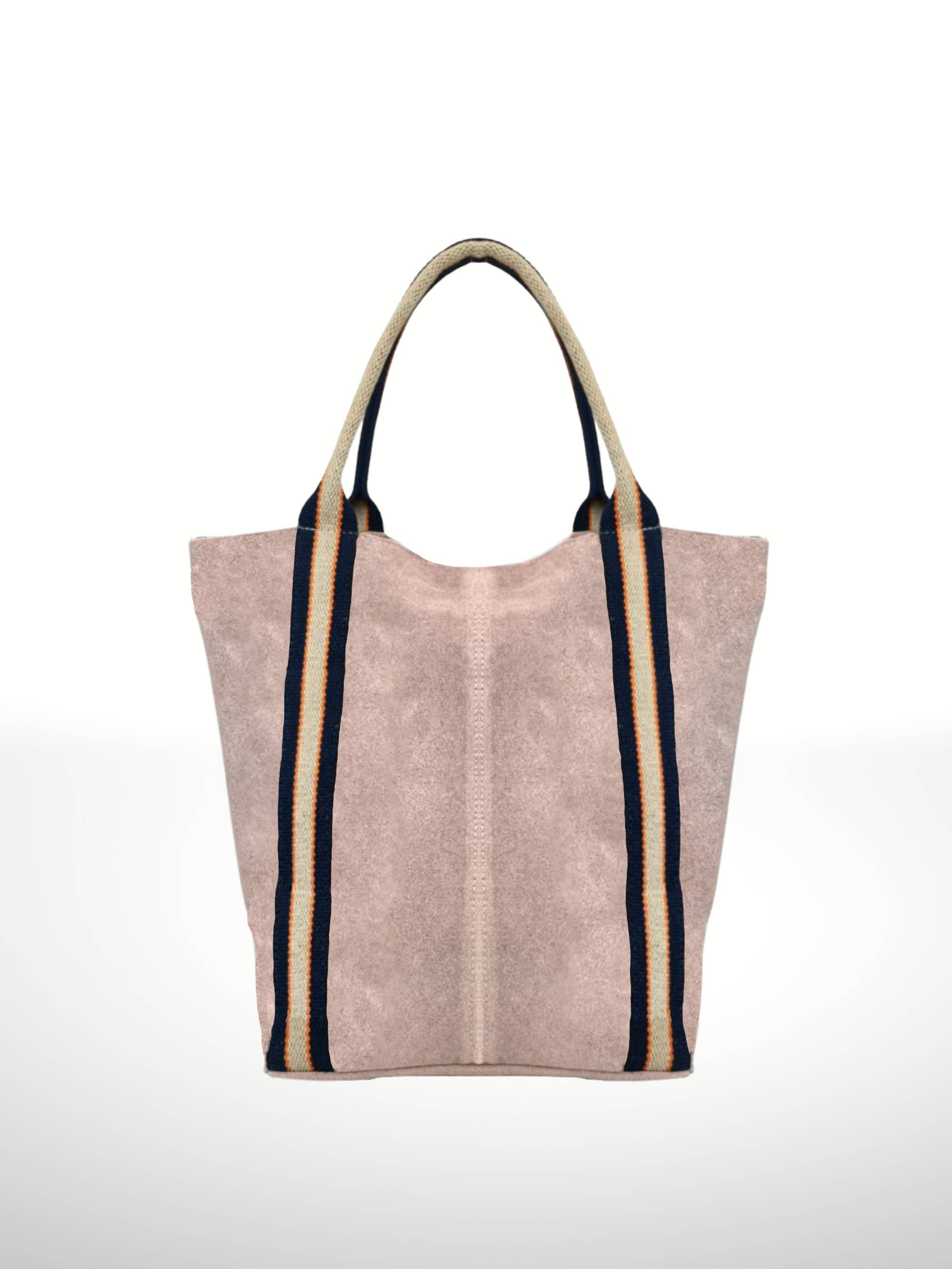 ITALIAN'S LEATHER - Wholesale Tote Bag - Women's - Melody Suede Leather Tote Bag 22189015