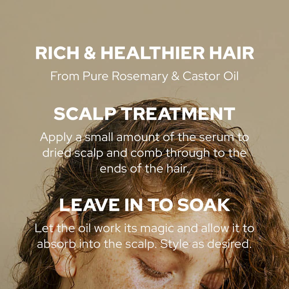 Plant of Life - Wholesale Hair Oil - Rosemary & Castor Oil | Hair Strengthen Nourish & Treatment 2