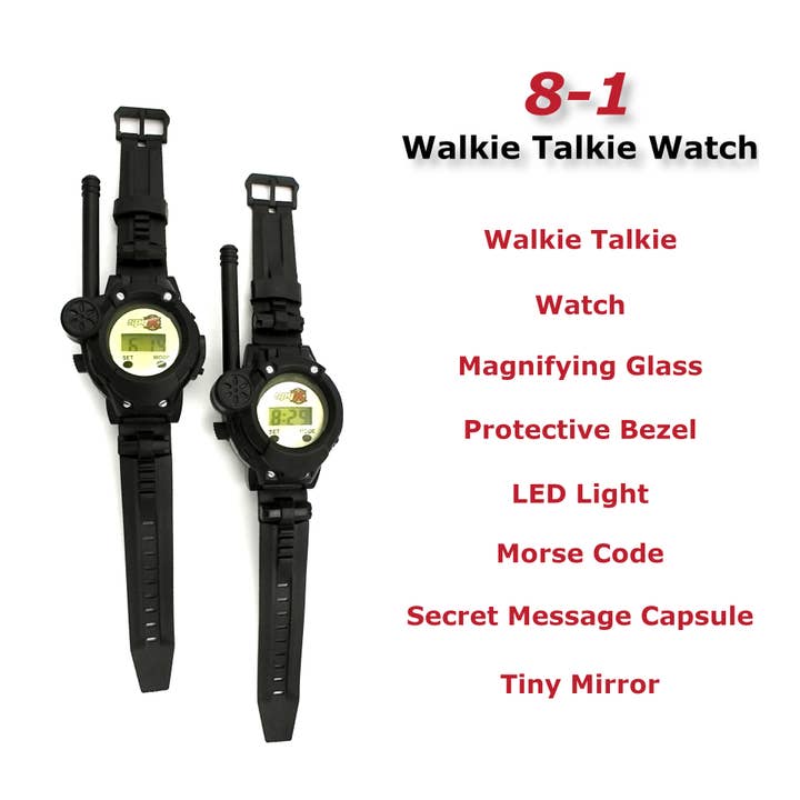 MukikiM Toys & Games - Wholesale Electronic Toy - Kids & Baby - SpyX Spy Wrist Talkies. 8-1 Walkie Talkies Watch2