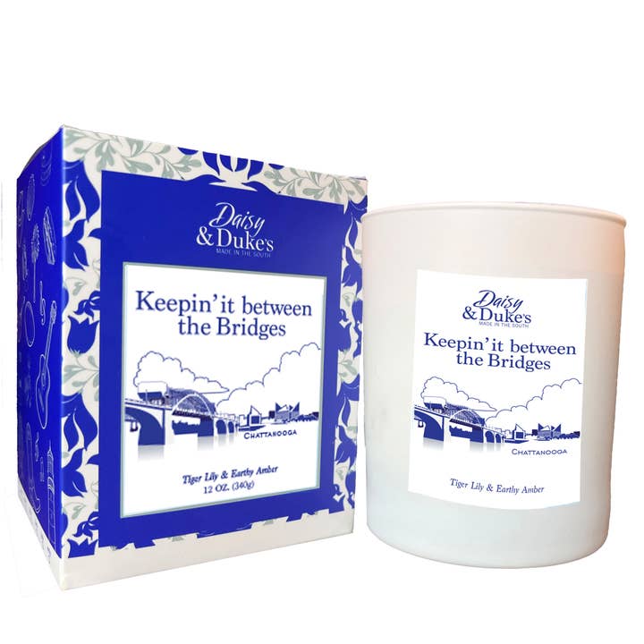 Southern Candles - Keeping It Between the Bridges for wholesale by Daisy & Dukes Gifts