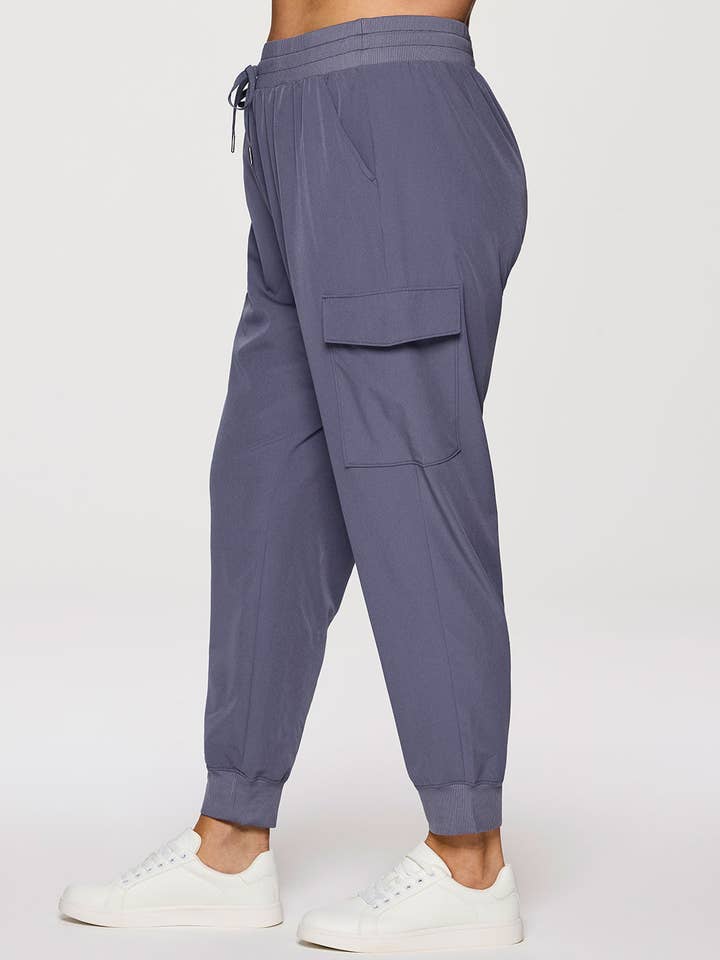 RBX Active - Wholesale Athletic Sweatpants/Joggers - Women's - Plus Beyond the Studio Cargo Jogger