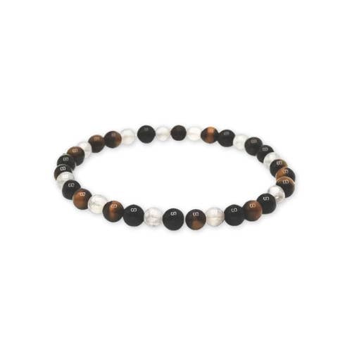 Green Tree - Wholesale Beaded Bracelet - Labradorite, Black Tourmaline & Tiger Eye Beaded Bracelet1