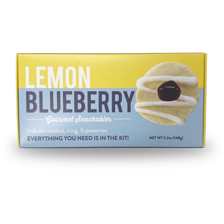 Snackable Lemon Blueberry for wholesale by Crackerology