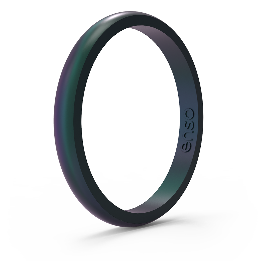 Enso Rings - Vente Anneau/bague à empiler - Légendes Halo Bague Sirène0