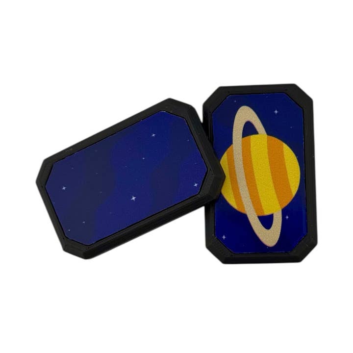 Kahn Creations - Sensory Friendly Products - Wholesale Fidget Toy - Kids - Saturn Silent Fidget Slider