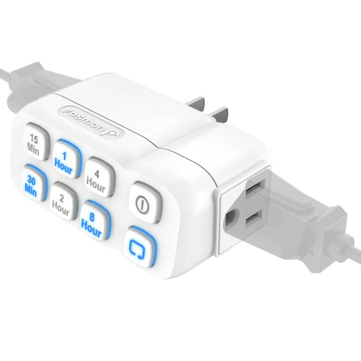 ETL Listed 125VAC/15A Plug-in Countdown Timer with 2 Outlets for wholesale by Fosmon