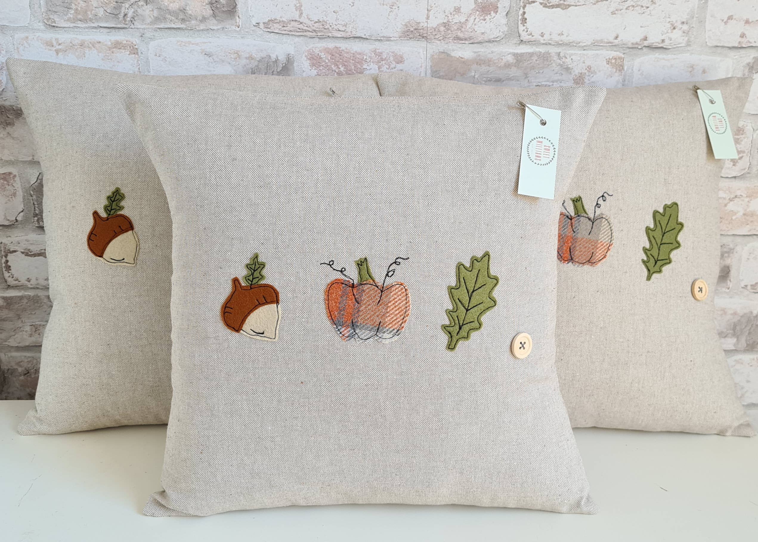 Sweet Williams - Vente Coussin décoratif - Coussin trio automne/automne1