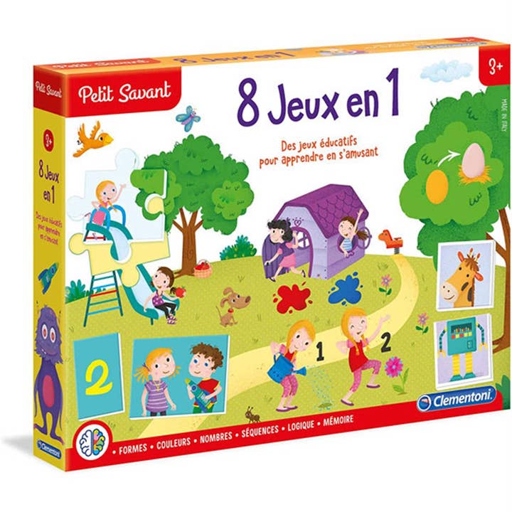 TSJJ - Venta al por mayor Conjunto de juguetes - Niños - Clementoni - 8 juegos en 1