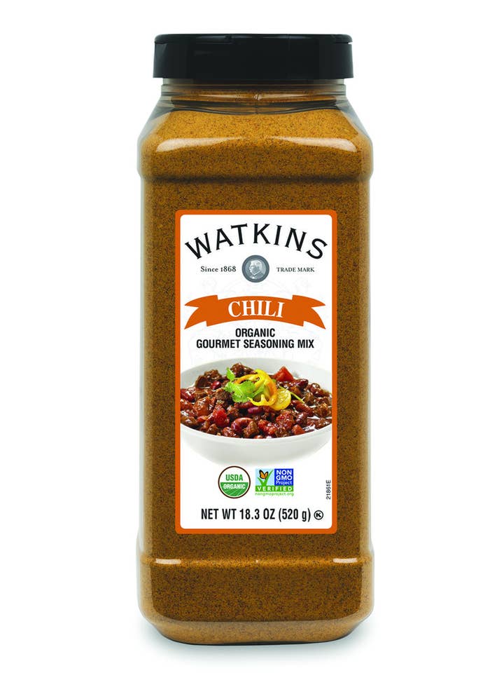 Organic Chili Gourmet Seasoning Mix, 18.3 oz for wholesale by The Watkins Co.