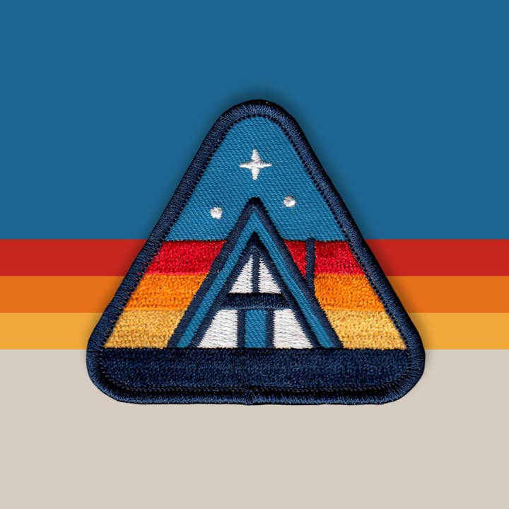 Cabin - Embroidered Patch for wholesale by DKNG Studios