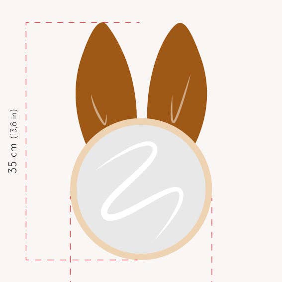ateliersolelh - Wholesale Wall Mirror - big mirror caramel rabbit3